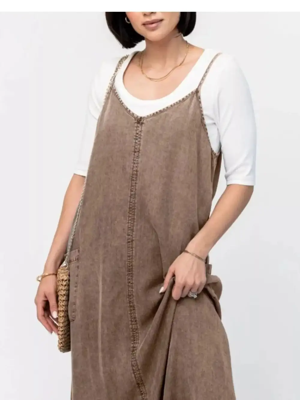 Denim Maxi Dress