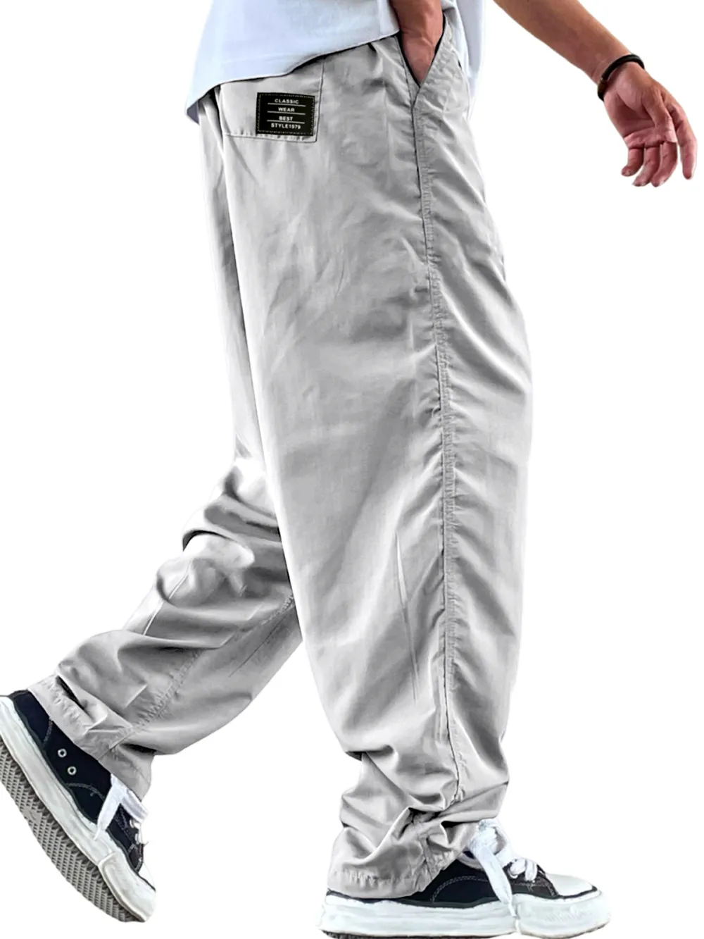 Comfort Fit Casual Trousers