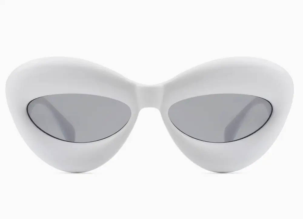 Oversized Unique Shape Retro Sunglasses