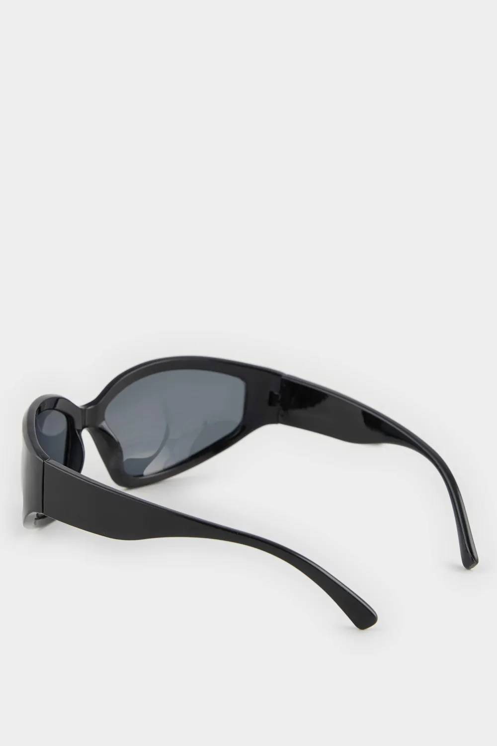 Round-Framed Black Ladies' Sunglasses