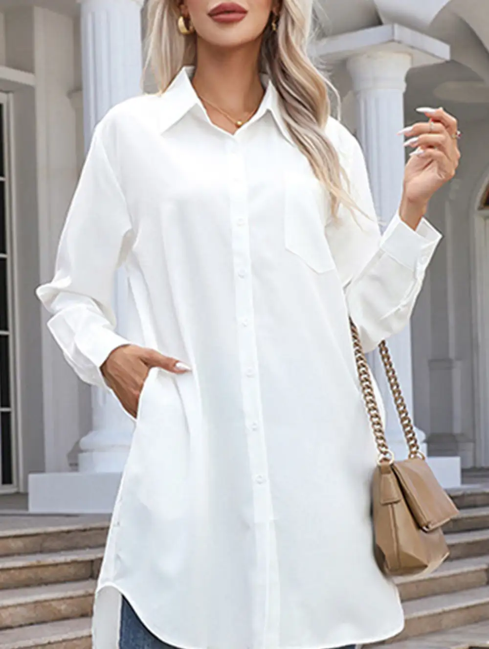 Relaxed Long Sleeve Shirt