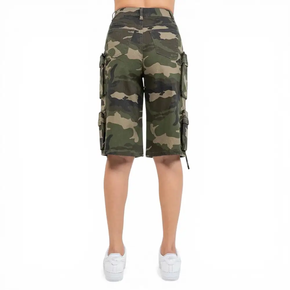 Women's Multi Pocket Camouflage Shorts