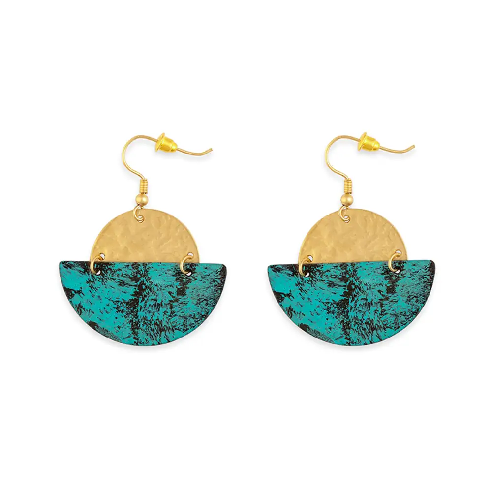 Graphic Artistic Artful Statement Earrings
