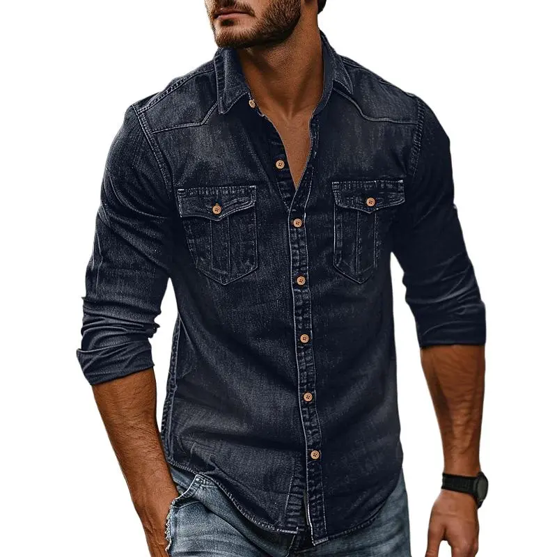 Washed Utility Pocket Shirt