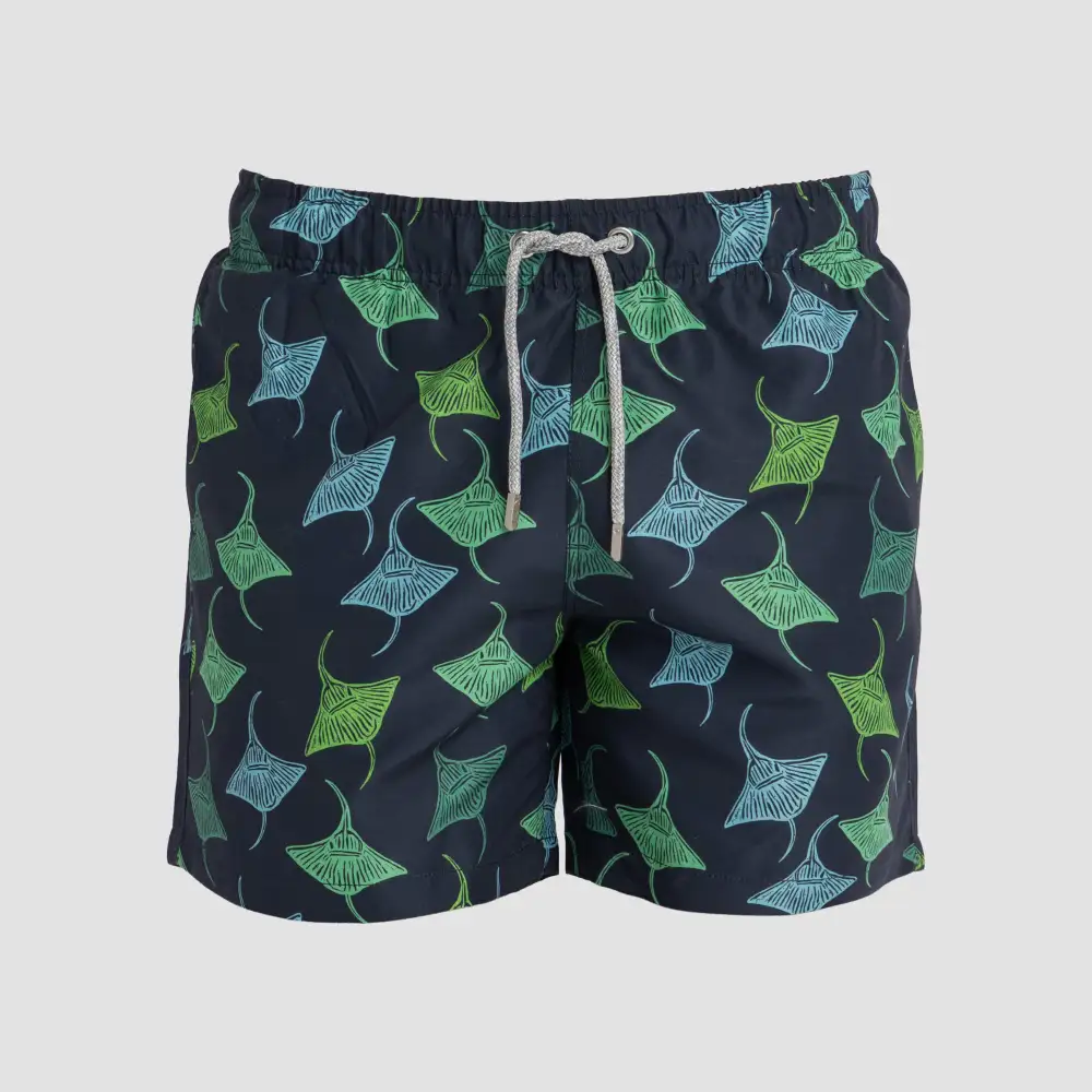Navy Stingrays Swim Shorts