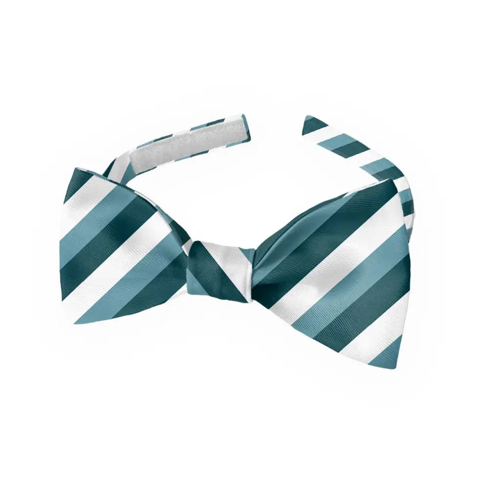 Columbine Stripe Motif Bow Tie