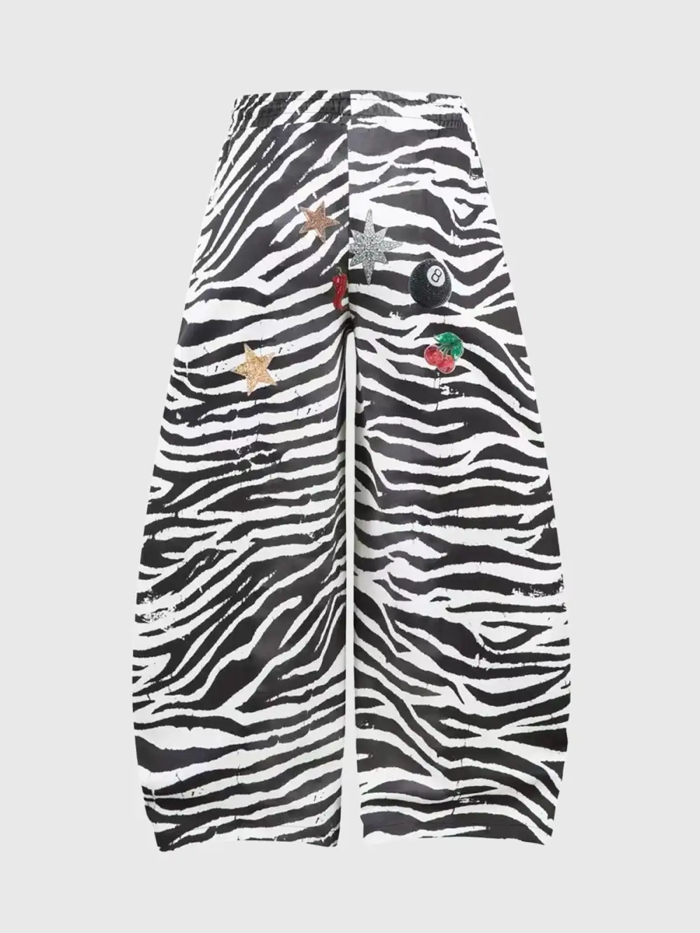 Straight-Leg Barrel-Leg Relaxed Pants