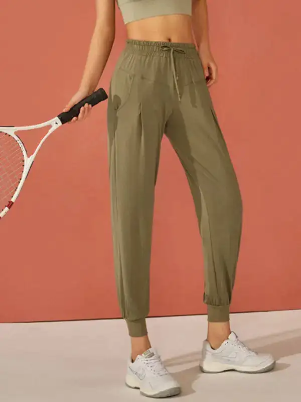 Quick Drying Loose Running Trousers Fitness Pants