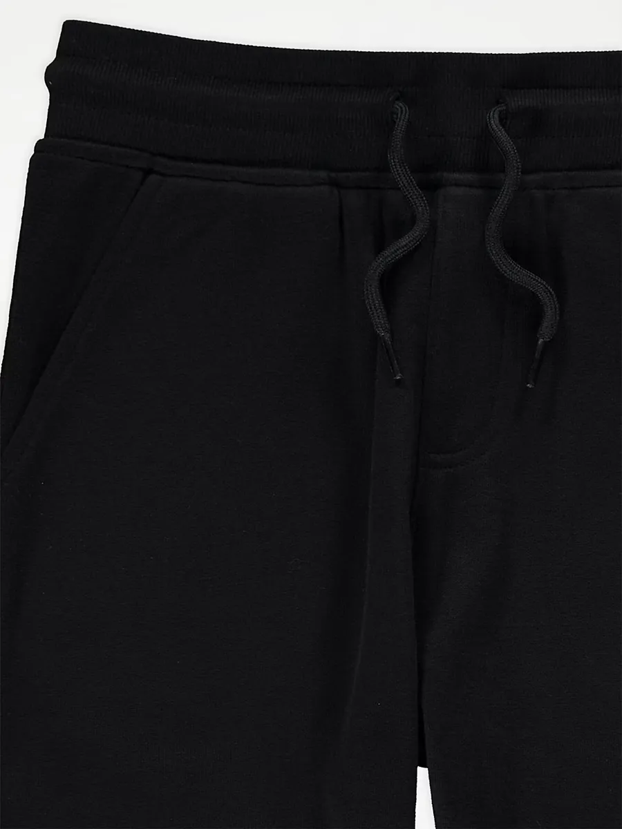 Black Cuffed Joggers 3 Pack