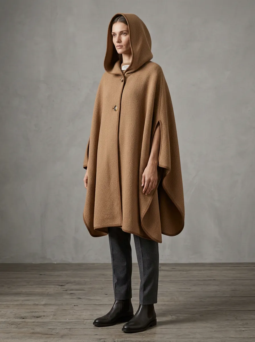 Statement Refined Women's Cape Poncho