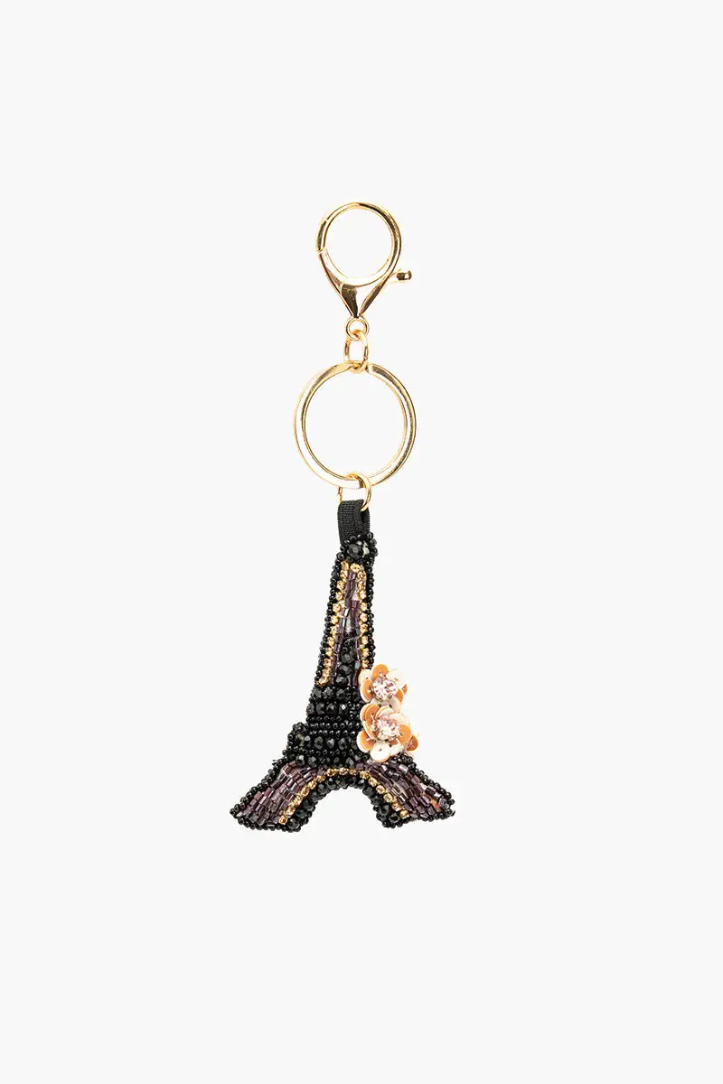 Travel Landmark Beaded Bag Charm