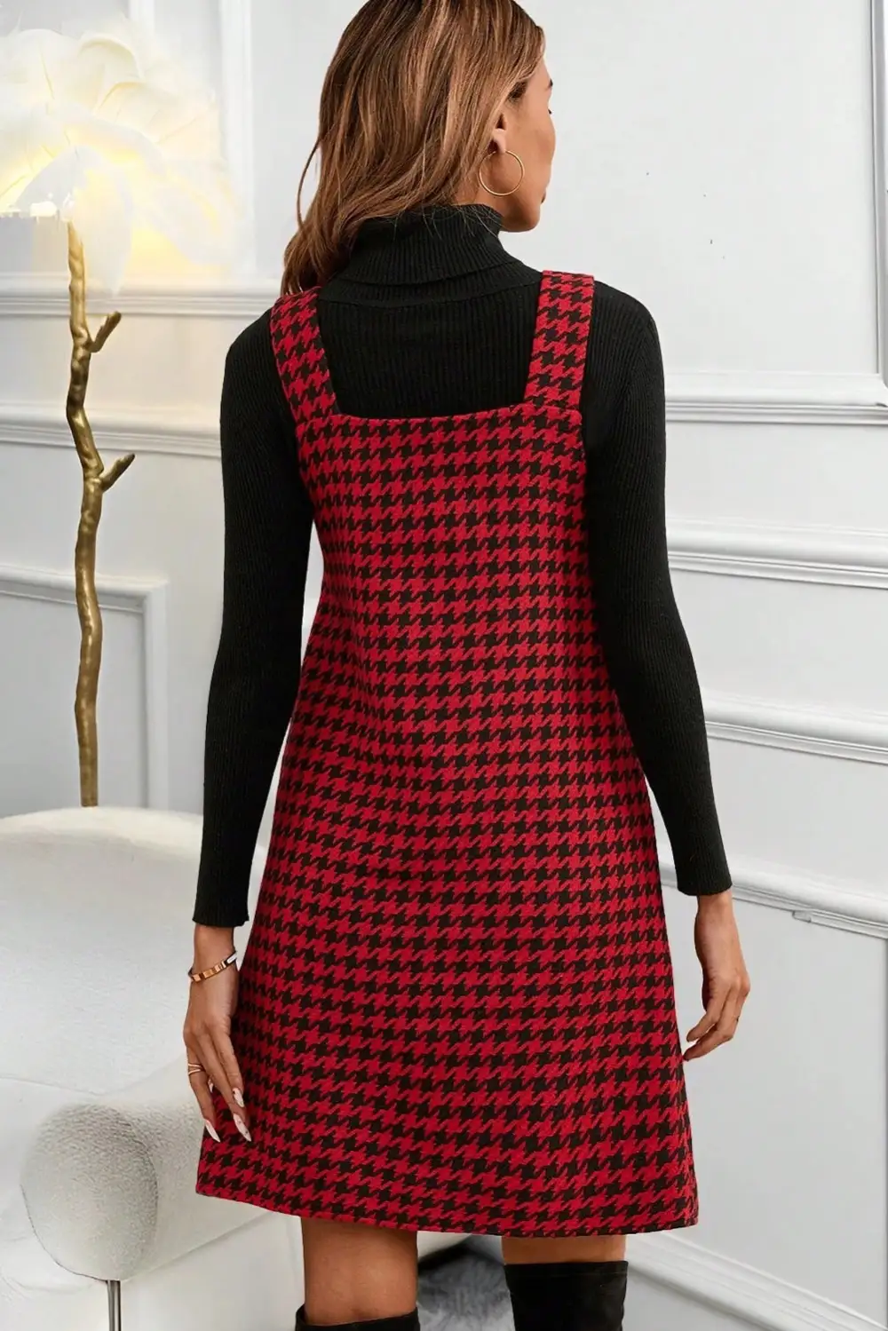 Daytime V-Neck Mini Dress