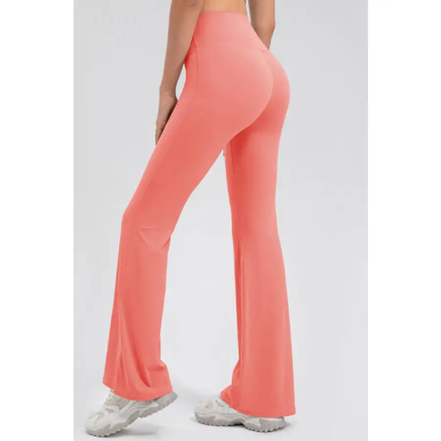 Classic High Waist Straight Active Pants