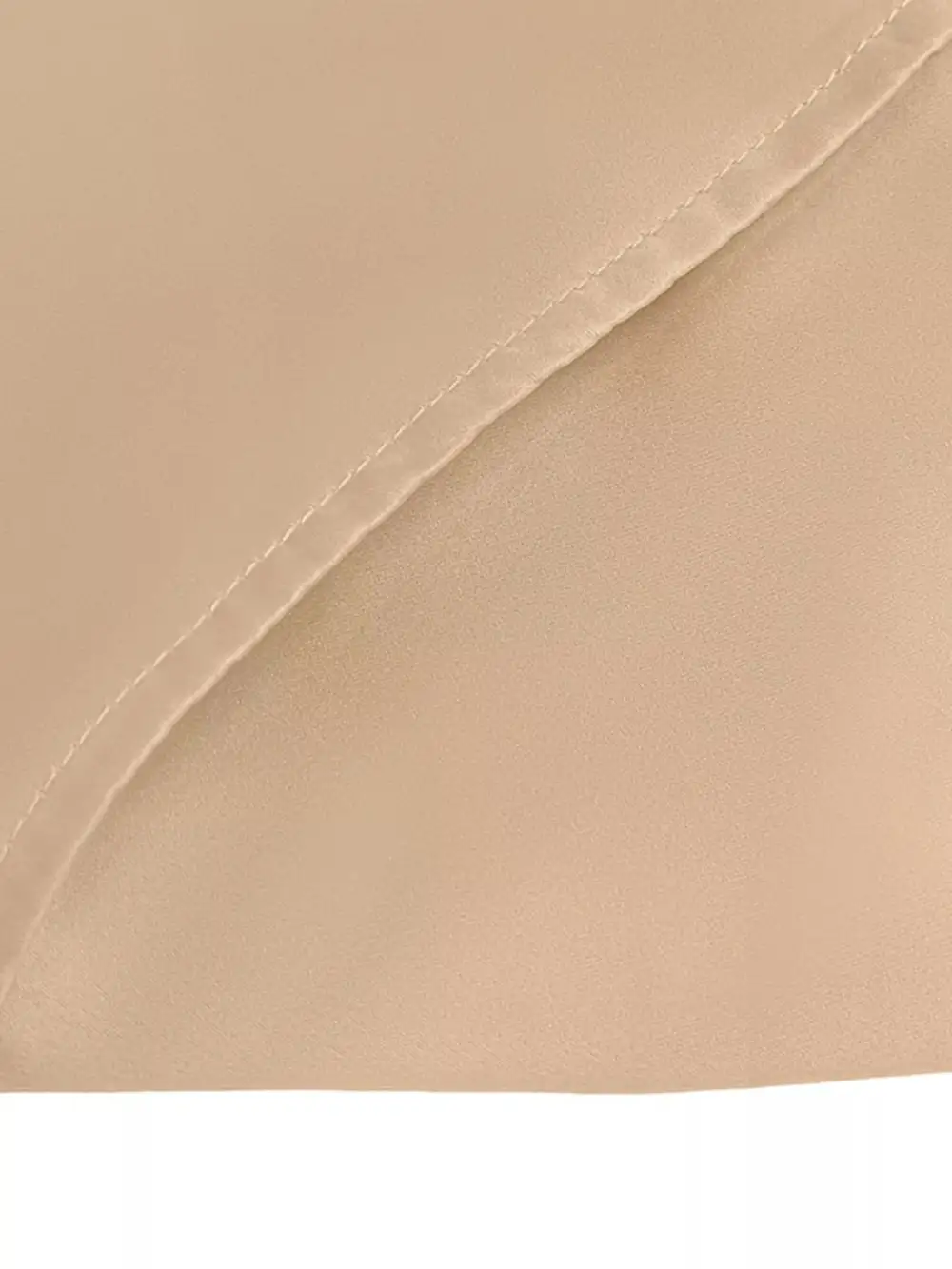 Satin Pocketed Wrap Midi Dress