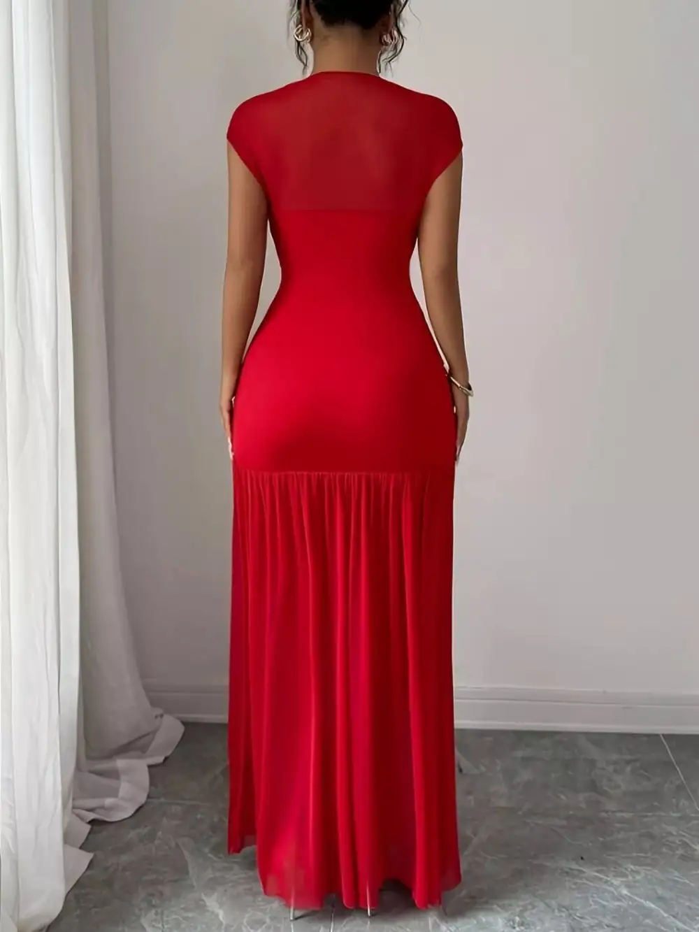 Soft Touch Ruched Maxi Dress