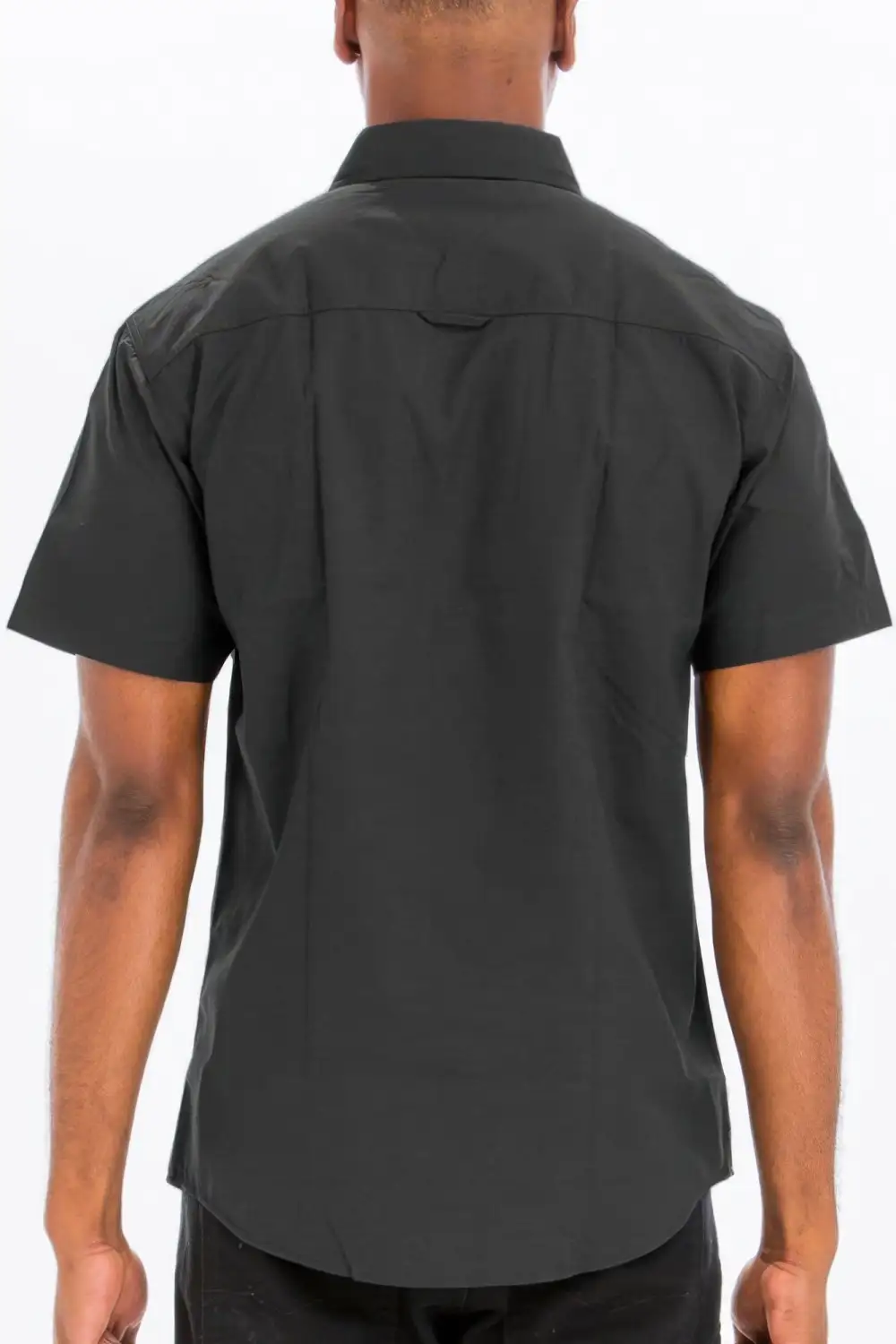 Two Chest Pocket Short Sleeve Shirt