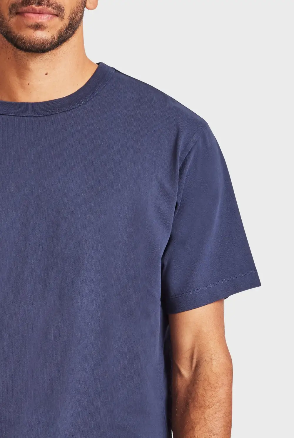 Crew Neck Solid Tee