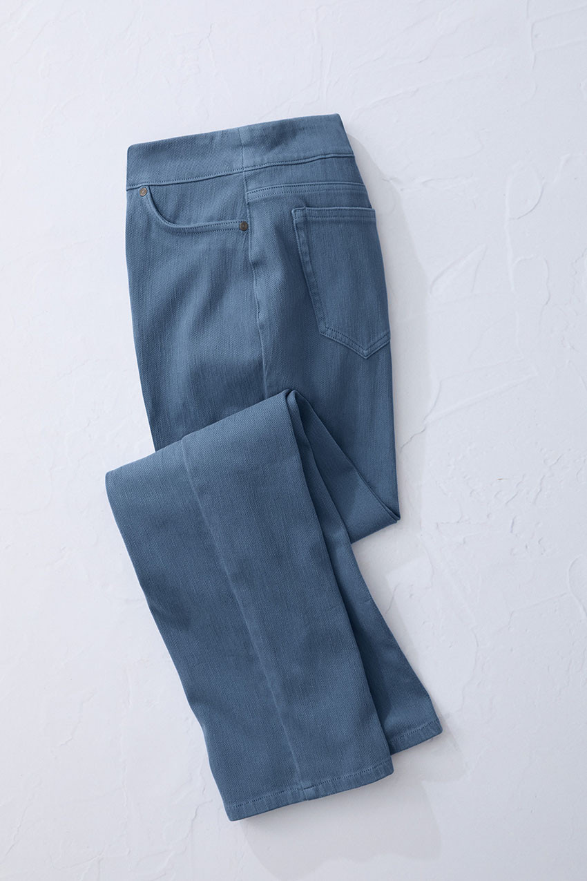 Knit Denim ShapeMe® Slim Leg Jeans