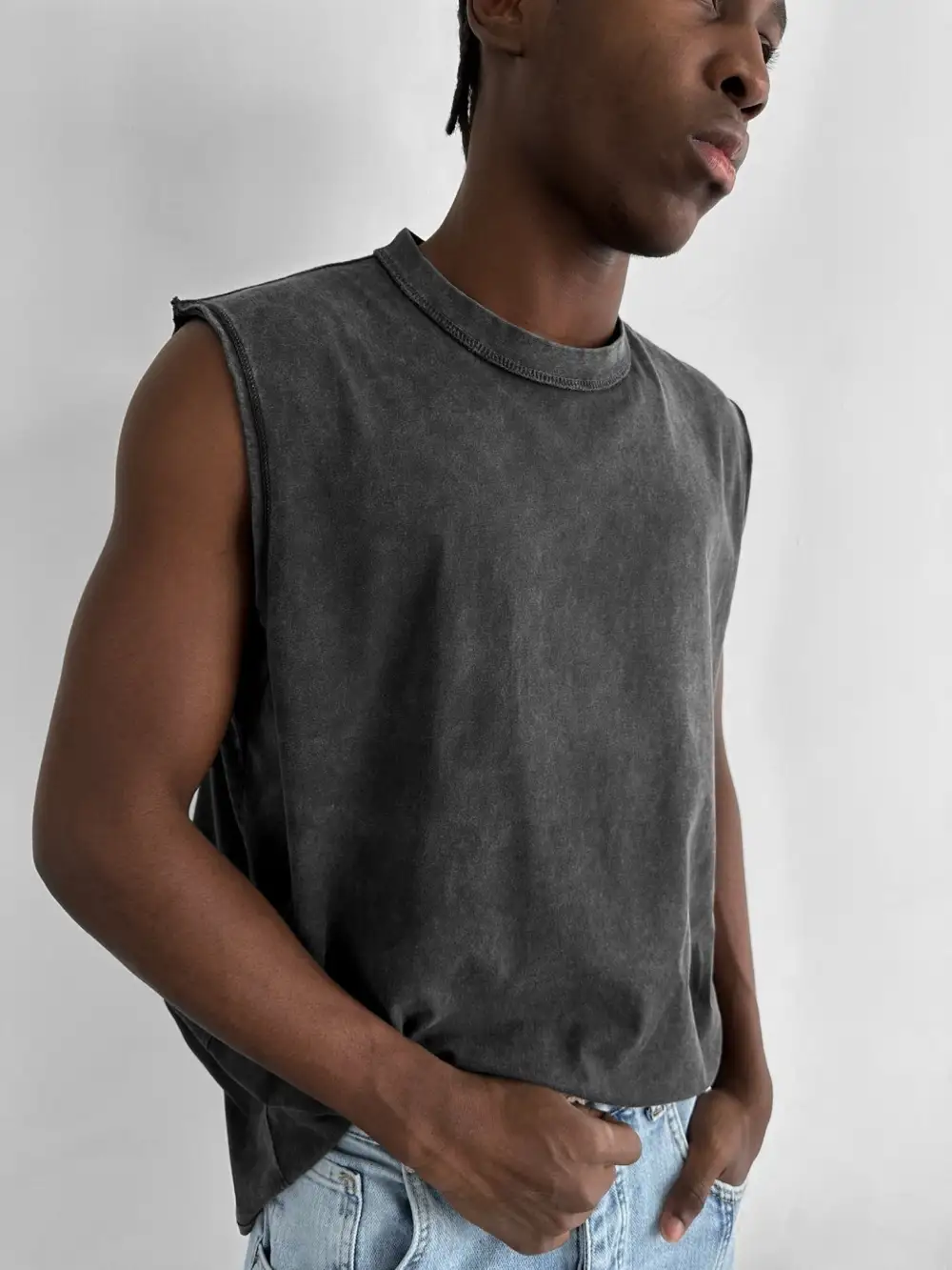 Everyday Relaxed Washed Tank Top