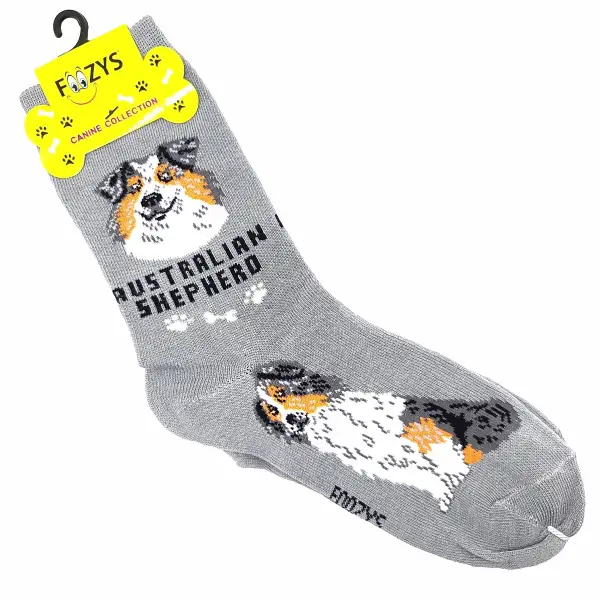 Unisex Shepherd Dog Crew Socks
