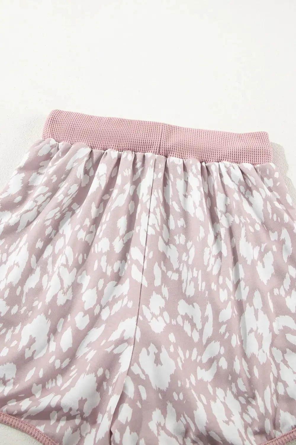 Lounge Drawstring Waist Shorts