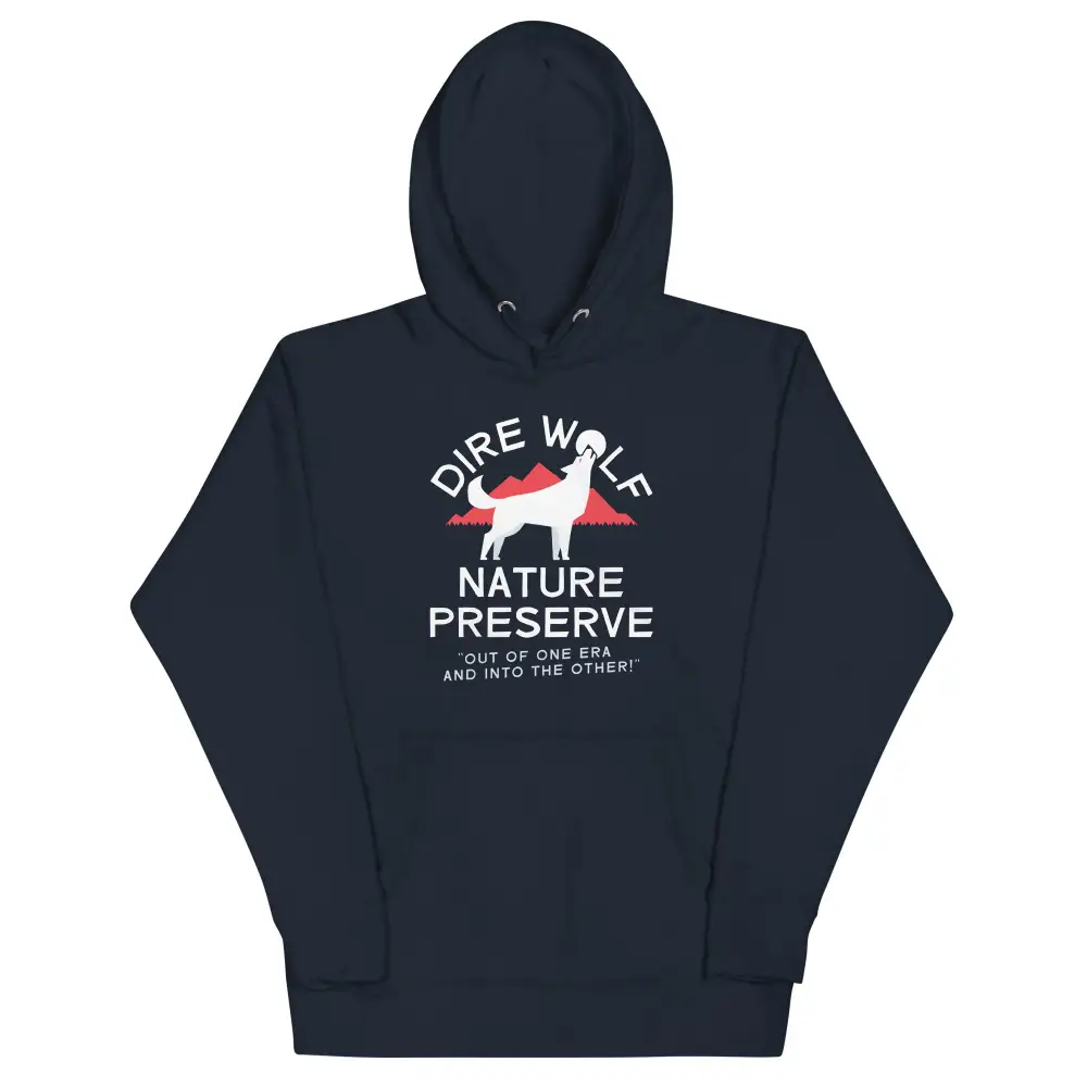 Dire Wolf Nature Preserve Unisex Comfort Hoodie