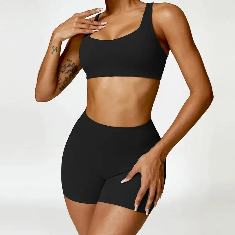 Yoga Workout Tracksuit Running Fitness Leggings Gym Set Sports Suit