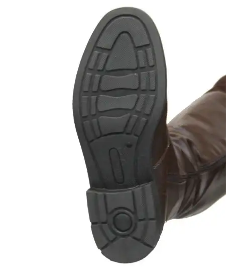 Men's Sleek Modern Track Sole Mid Calf Boots