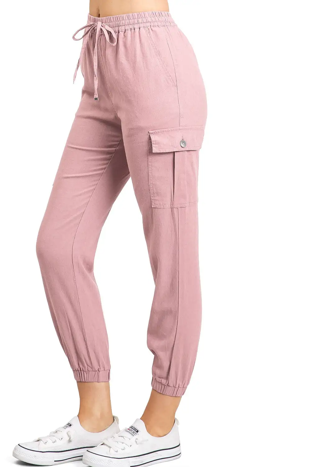 Linen Joggers with Pockets