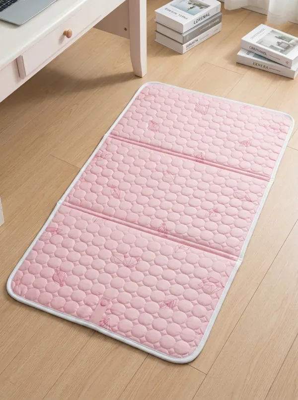 Everyday Summer Cooling Leaf Pattern Pattern Cooling Mat