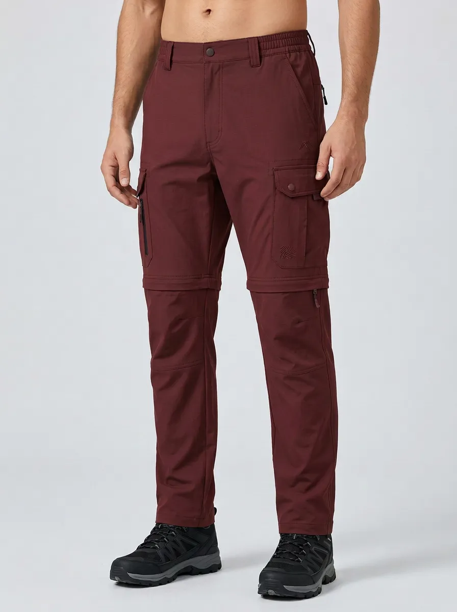Men's Alpine Active Waterproof Zip-Off Tactical Cargo Pants