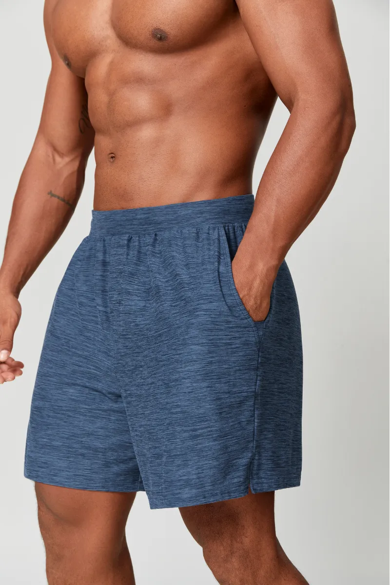 Quick Dry Side Pocket Lightweight Athletic Shorts