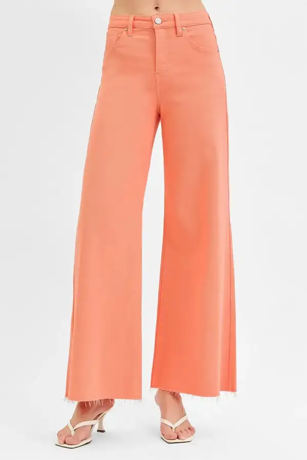 Ruched Breezy Denim Jeans