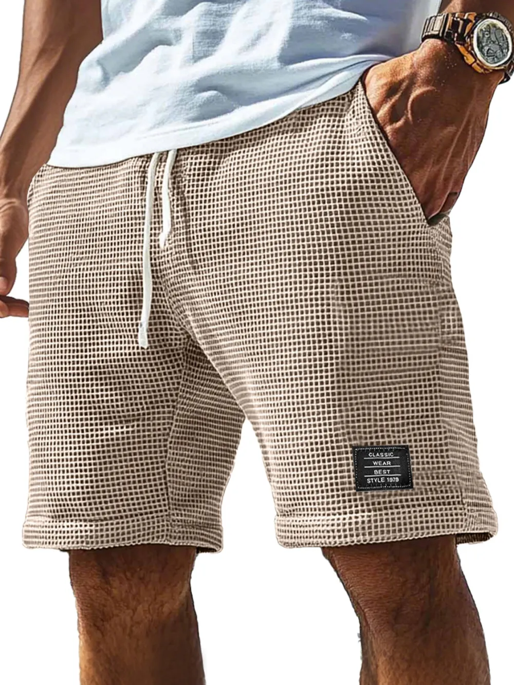 Everyday Corduroy Seamed Detail Shorts
