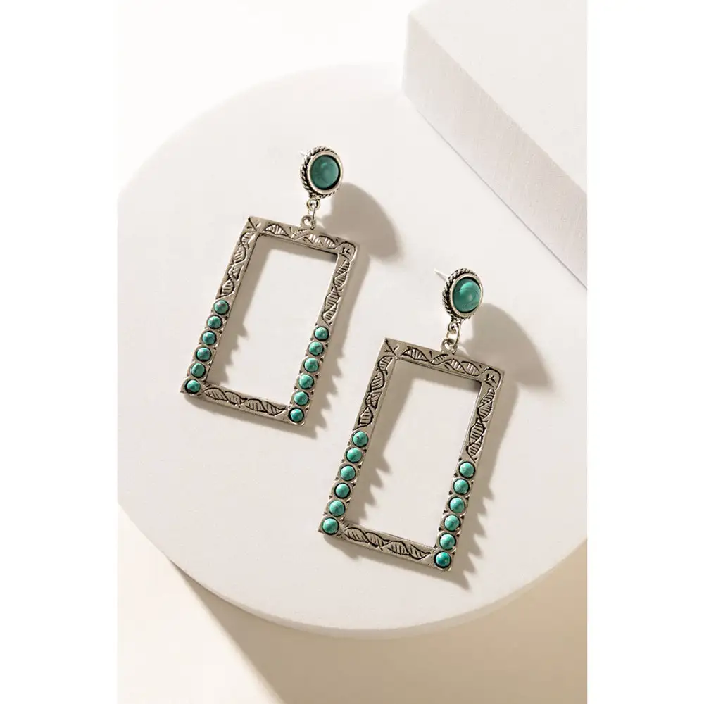 Streamlined Linear Artful Statement Earrings