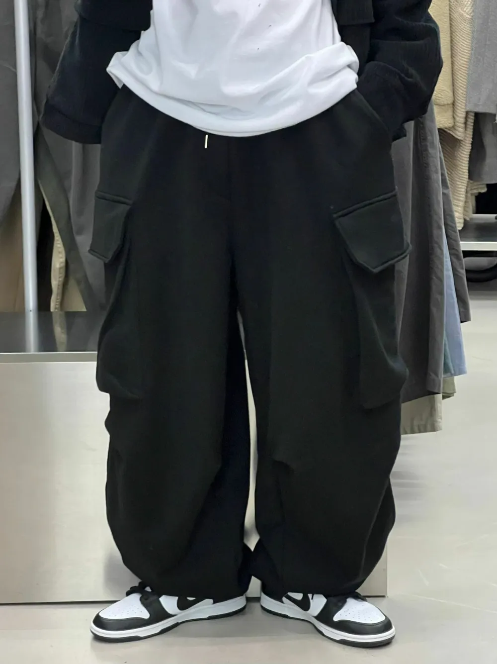 Cotton Balloon Pants