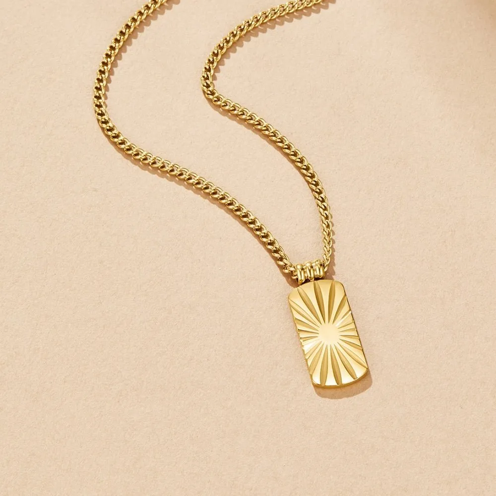 Tarnish-Resistant Pendant Necklace