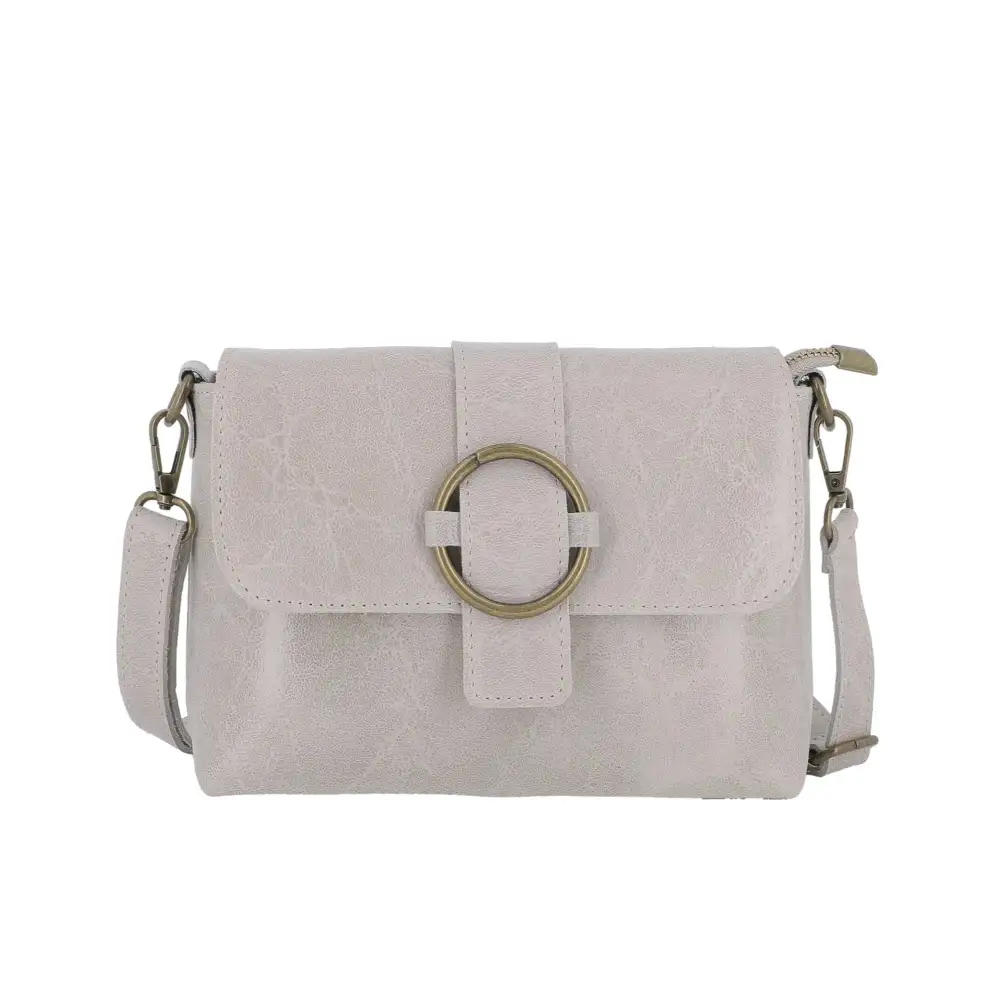 Urban Leather Compact Crossbody Bag