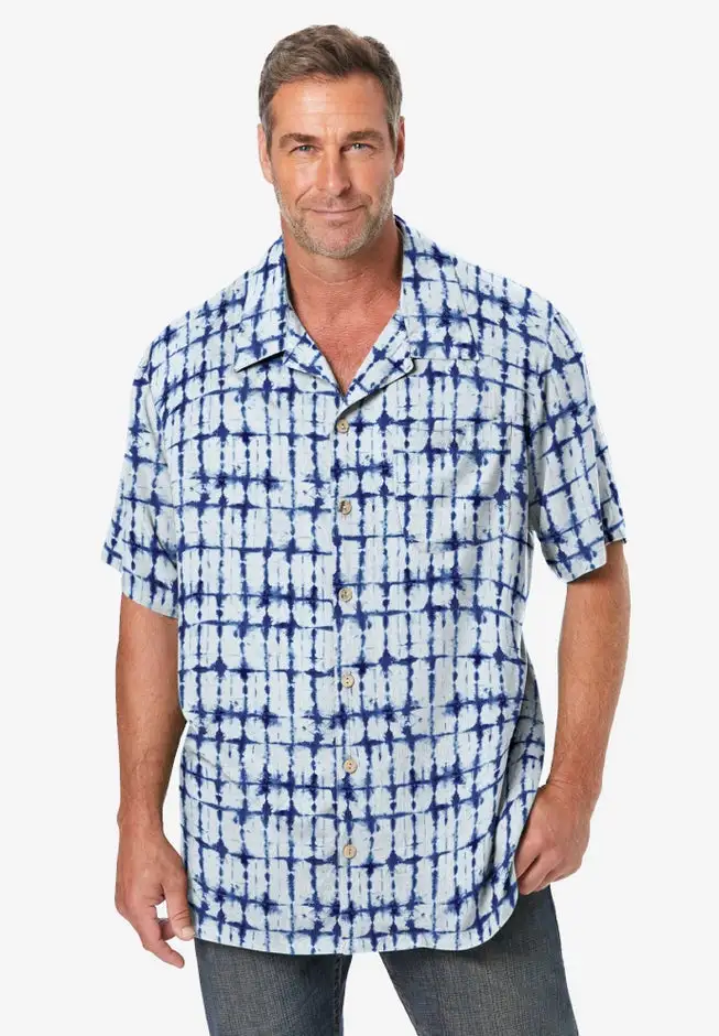 Printed Camp Shirt