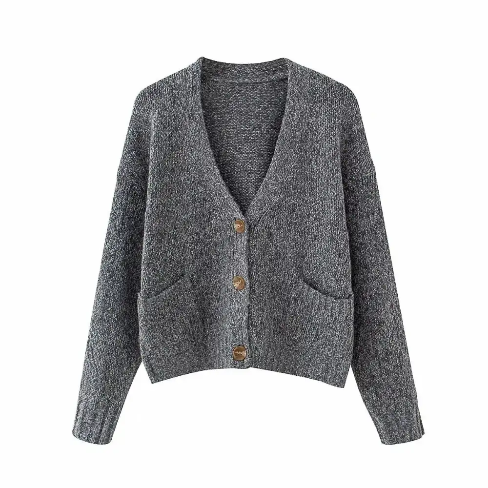 Checkered Button Front Collared Outerwear Coat