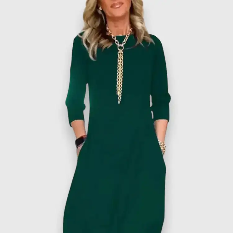 Natural Relaxed Everyday Casual Dress