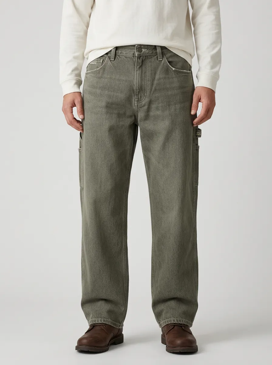 Utility Loose Fit Jeans
