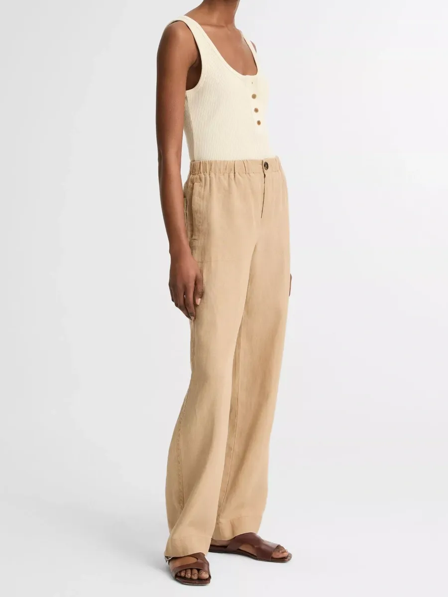 Relaxed Linen Pants