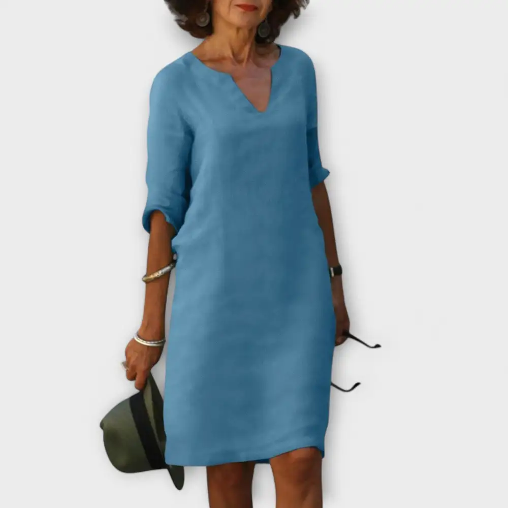 V-Neck Everyday Casual Dress