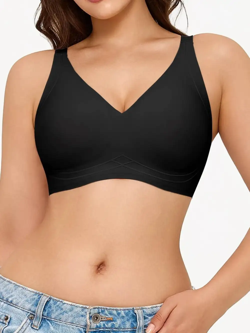 Seamless Wireless Comfort Silky Bra