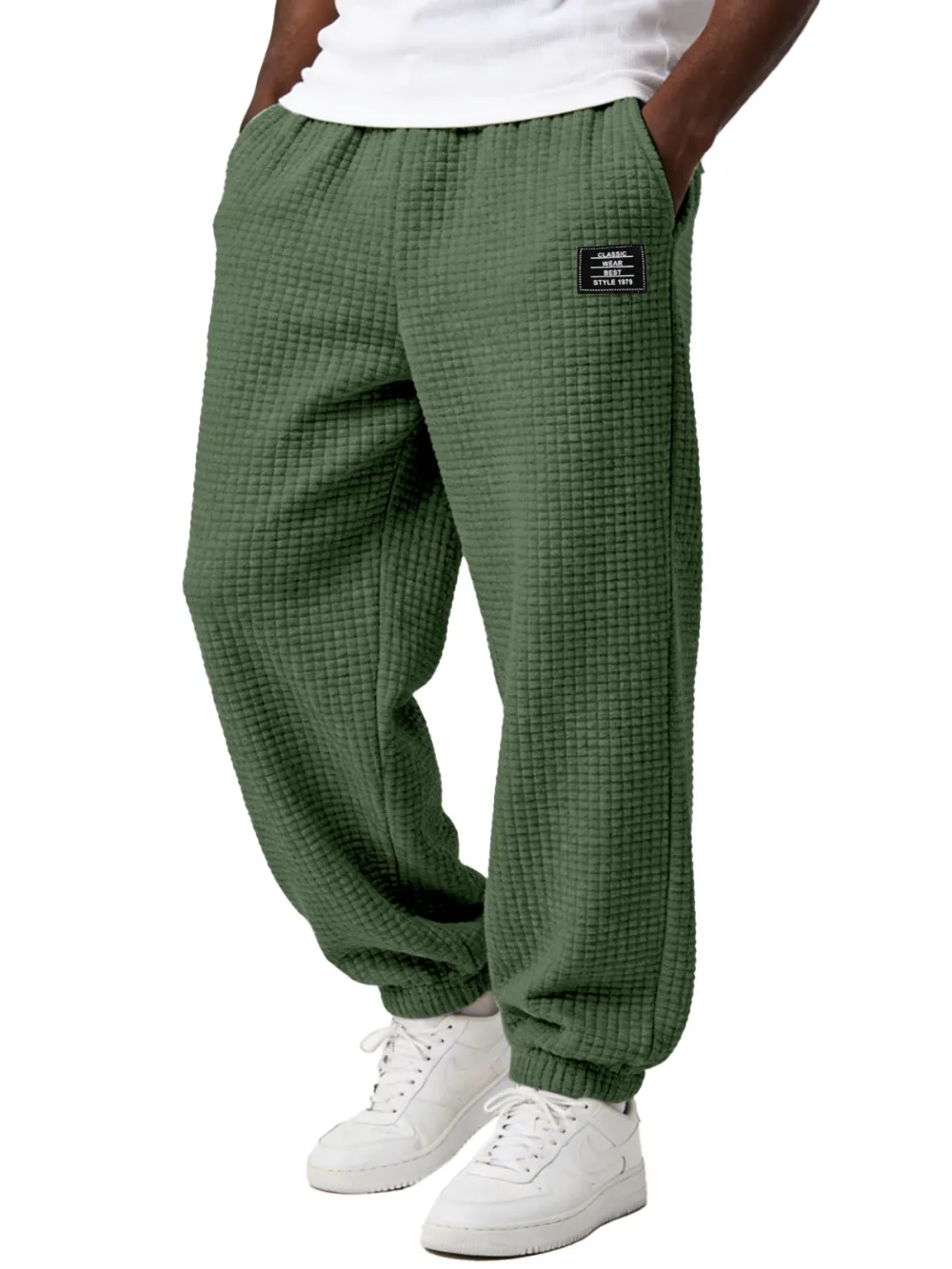 Relaxed Seamed Detail Trousers