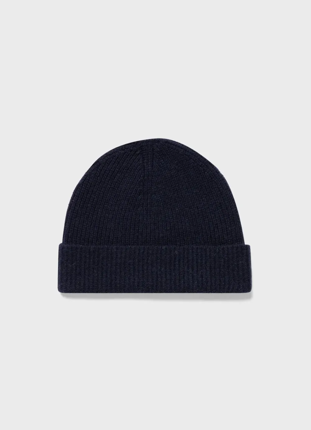 Minimalist Cuffed Knit Beanie Hat
