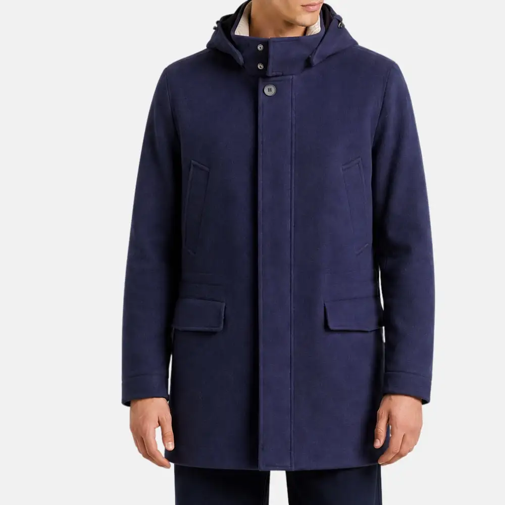 Mink Lined Vicuna Parka Coat