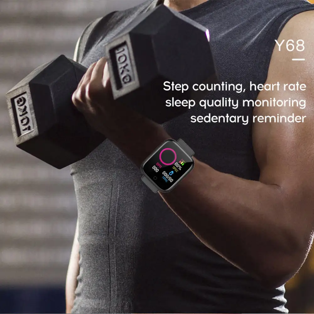 KDWY68 Smart bracelet, tiny price, massive functionality. Perfect for fitness tracking.