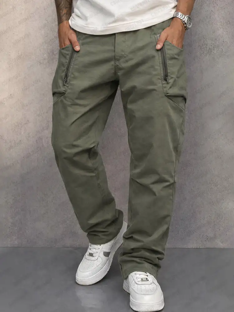 Tapered Cargo Pocket Cargo Pants